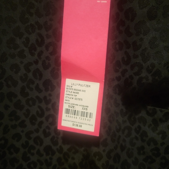 NWT Lilly Pulitzer Silk Top - Picture 2 of 2